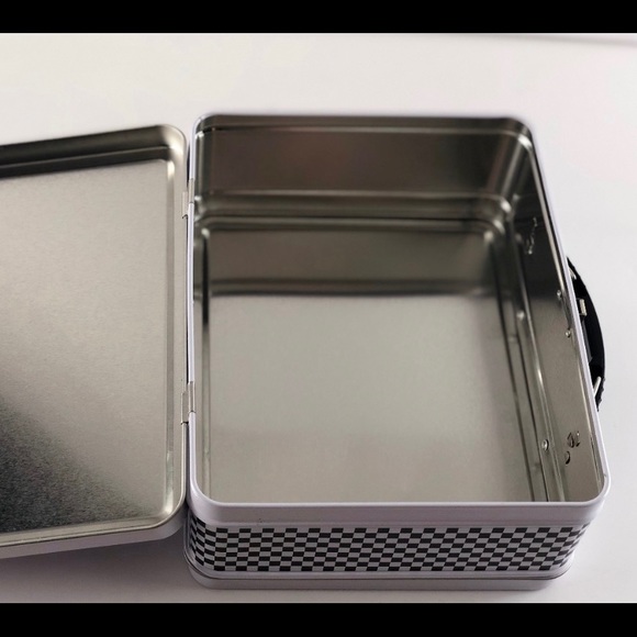 Vans Off The Wall Checkerboard Metal Lunch Box - Picture 8 of 8